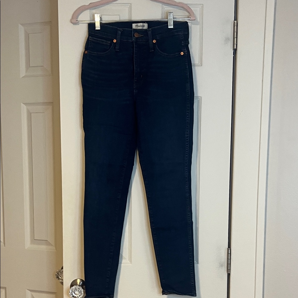 Madewell Dark Blue Skinny Jeans